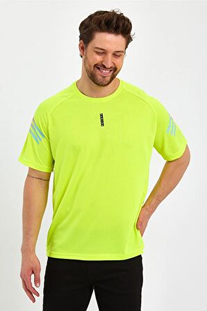 Store Erkek Spor Tişört Baskılı Fitness, Antrenman Fit T-shirt