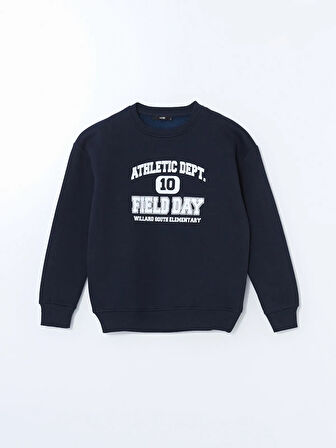 Bisiklet Yaka Kadın Sweatshirt_W4LE51Z8-HSF_8684142349689_L