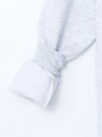 Bisiklet Yaka Kadın Sweatshirt_W4LE51Z8-DEK_8684142349801_XS