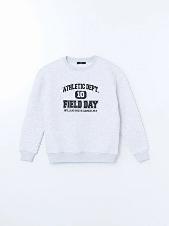 Bisiklet Yaka Kadın Sweatshirt_W4LE51Z8-DEK_8684142349825_M