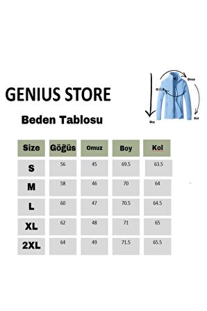 Kadın Tam Fermuarlı Kalın Outdoor Polar Ceket LACİVERT