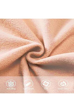 Kadın Tam Fermuarlı Kalın Outdoor Polar Ceket SOMON