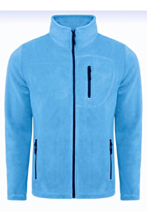 Genıus Store Erkek Polar Tam Fermuarlı 3 Cepli Outdoor Polar Ceket Tactical Flecee POLAR-GNS