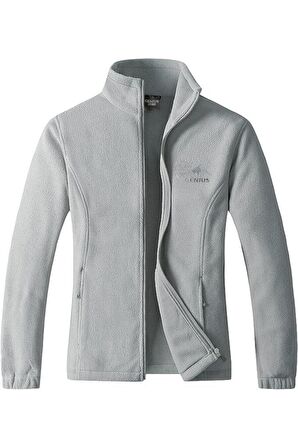 Unisex Renkli Tam Fermuarlı Polar Outdoor Polar Ceket Tactical Polar