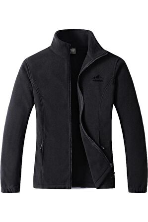 Unisex Renkli Tam Fermuarlı Polar Outdoor Polar Ceket Tactical Polar