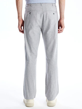 SOUTHBLUE GRİ Standart Kalıp Poplin Erkek Pantolon