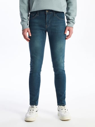 LCW Jeans Yeşil 760 Skinny Fit Erkek Jean Pantolon