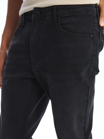 LCW Jeans Siyah 760 Skinny Fit Erkek Jean Pantolon