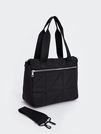 LCW ACCESSORIES Siyah Çıkarılabilir Askılı Kadın Kol Çantası