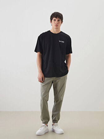 XSIDE Haki Standart Kalıp Erkek Jogger Pantolon