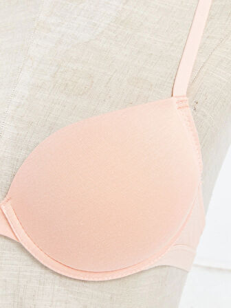 LCW Young PEMBE Balenli Destekli Düz Damla Sütyen