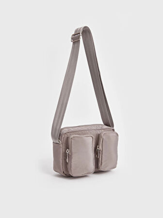 LCW ACCESSORIES GRİ Ayarlanabilir Askılı Kadın Kol Çantası