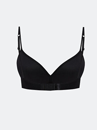 LCW Young Siyah Balensiz Dolgusuz Düz İlk Sütyen