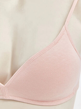 LCW Young Pembe Balensiz Dolgusuz Düz İlk Sütyen