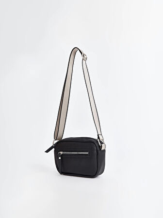 LCW ACCESSORIES SİYAH Deri Görünümlü Kadın Kol Çantası