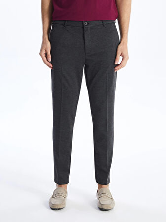 LCWAIKIKI Classic Antrasit Dar Kalıp Erkek Chino Pantolon