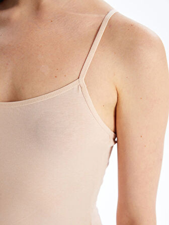 LCW DREAM Pembe U Yaka Düz Askılı Kadın Atlet