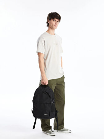 LCW ACCESSORIES SİYAH Laptop Bölmeli Erkek Sırt Çantası