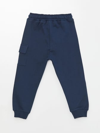 LCW Kids LACİVERT Beli Lastikli Erkek Bebek Jogger Eşofman Altı