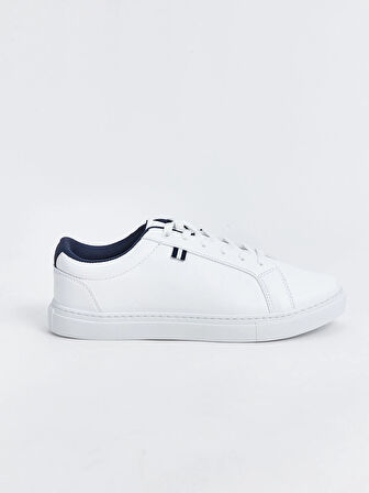 LCW STEPS Beyaz Bağcıklı Erkek Spor Ayakkabı