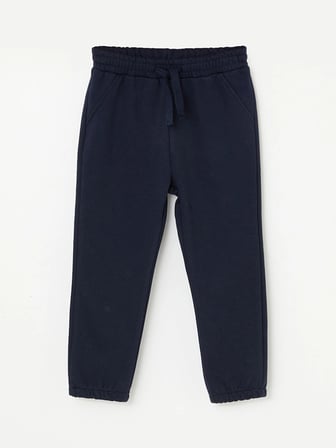 LCW Kids Indigo Beli Lastikli Basic Kalın Erkek Çocuk Jogger Eşofman Altı