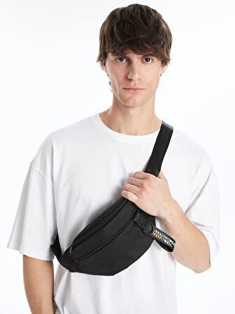 XSIDE SİYAH Erkek Göğüs Çantası