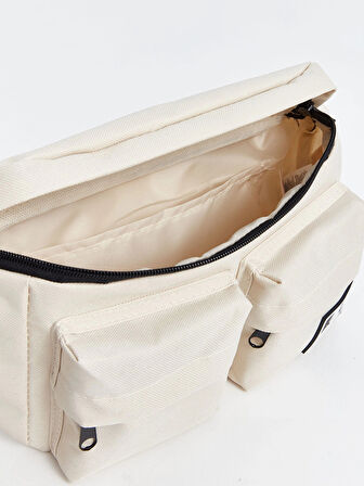 LCW ACCESSORIES BEJ Çok Bölmeli Erkek Bel Çantası