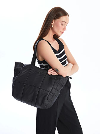 LCW ACCESSORIES SİYAH Çok Bölmeli Kadın Kol Çantası