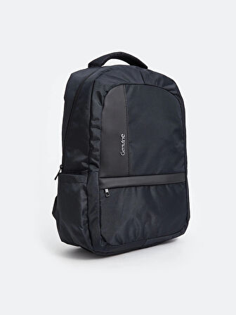 LCW ACCESSORIES SİYAH Çok Cepli Laptop Bölmeli Erkek Sırt Çantası