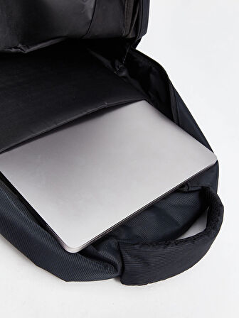 LCW ACCESSORIES SİYAH Çok Cepli Laptop Bölmeli Erkek Sırt Çantası