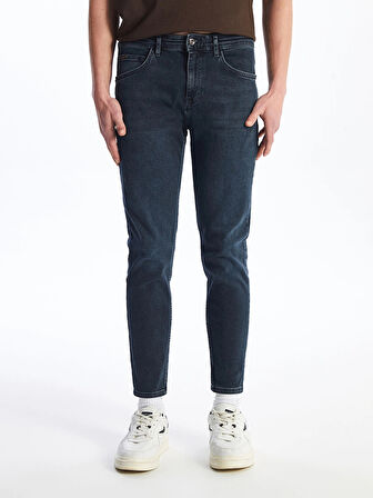 LCW Jeans Indigo 730 Havuç Kalıp Erkek Jean Pantolon