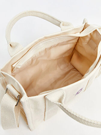 LCW ACCESSORIES EKRU Çıkarılabilir Askılı Kadın Omuz Çantası