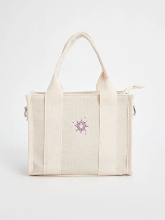 LCW ACCESSORIES EKRU Çıkarılabilir Askılı Kadın Omuz Çantası