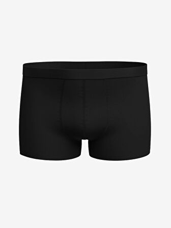 LC WAIKIKI Siyah Standart Kalıp Pamuklu Esnek Erkek Boxer 3'lü