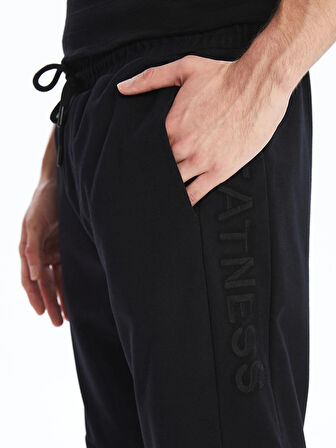 LCW Casual Siyah Slim Fit Erkek Jogger Eşofman Altı