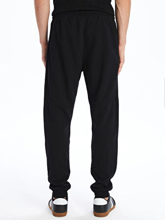 LCW Casual Siyah Slim Fit Erkek Jogger Eşofman Altı