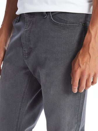LCW Jeans Gri 760 Skinny Fit Erkek Jean Pantolon