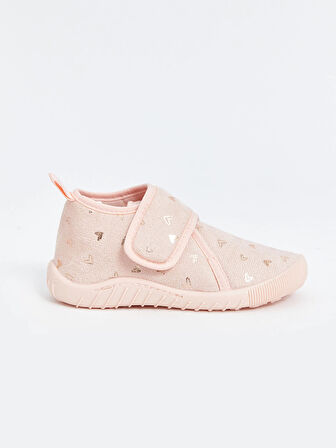 LCW STEPS Pembe Cırt Cırtlı Kız Çocuk Panduf