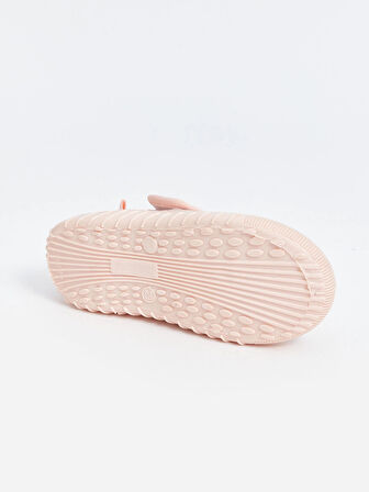 LCW STEPS Pembe Cırt Cırtlı Kız Çocuk Panduf