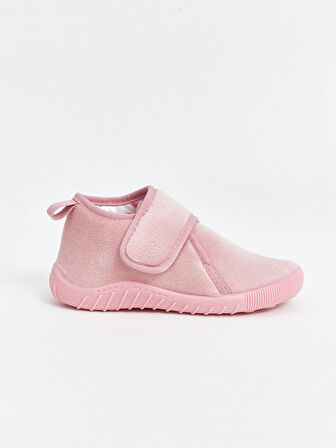 LCW STEPS Pembe Cırt Cırtlı Kız Çocuk Panduf
