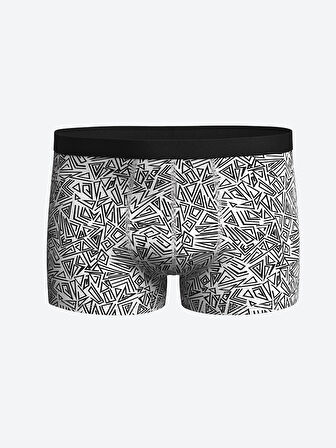 LC WAIKIKI Siyah Standart Kalıp Pamuklu Esnek Erkek Boxer 3'lü