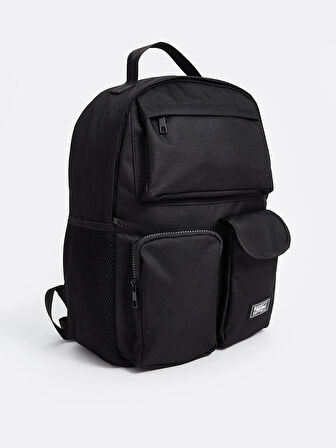 LCW ACCESSORIES Siyah Çok Bölmeli Kadın Sırt Çantası