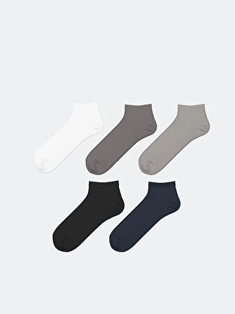 LCW ACCESSORIES Karişik Bambu Erkek Patik Çorap 5'li