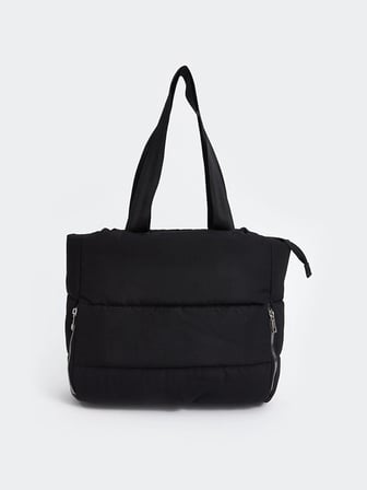 LCW ACCESSORIES Siyah Çıkarılabilir Askılı Kadın Omuz Çantası