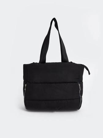 LCW ACCESSORIES Siyah Çıkarılabilir Askılı Kadın Omuz Çantası