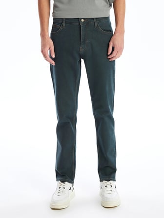 LCW Jeans YEŞİL 779 Regular Fit Erkek Jean Pantolon