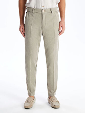LCWAIKIKI Classic Bej Slim Fit Erkek Pantolon