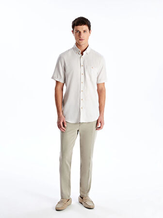 LCWAIKIKI Classic Bej Slim Fit Erkek Pantolon