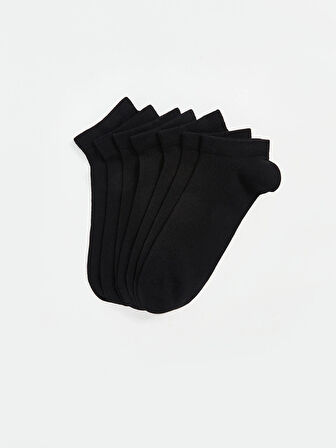 LCW ACCESSORIES Siyah Erkek Patik Çorap 7'li