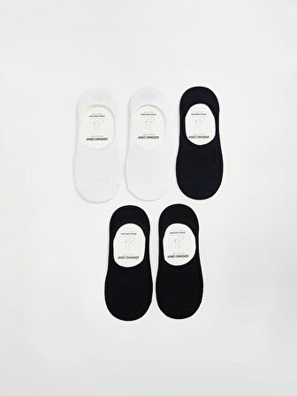 LCW ACCESSORIES Karişik Bambu Erkek Babet Çorap 5'li